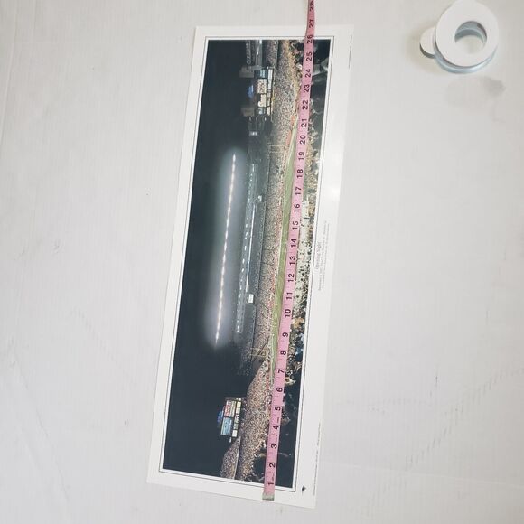 NE Patriots Opening Night 2002 Gillette Stadium Unframed Panoramic Poster 27x9.5 - Picture 2 of 7